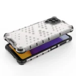 Honeycomb Armor Cover With TPU Bumper Red Kryt Samsung Galaxy A22 4G