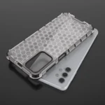 Honeycomb Armor Cover With TPU Bumper Transparent Kryt Samsung Galaxy A32 5G