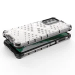 Honeycomb Armor Cover With TPU Bumper Transparent Kryt Samsung Galaxy A32 5G