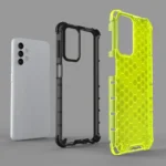 Honeycomb Armor Cover With TPU Bumper Transparent Kryt Samsung Galaxy A32 5G