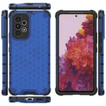 Honeycomb Armored Cover With A Gel Frame Blue Kryt Samsung Galaxy A73