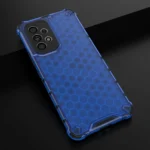 Honeycomb Armored Cover With A Gel Frame Blue Kryt Samsung Galaxy A73