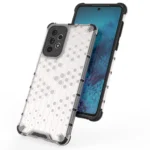 Honeycomb Armored Cover With A Gel Frame Blue Kryt Samsung Galaxy A73