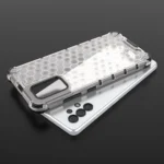 Honeycomb Armored Cover With A Gel Frame Transparent Kryt Samsung Galaxy A13 5G