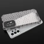Honeycomb Armored Cover With A Gel Frame Transparent Kryt Samsung Galaxy A73