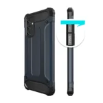 Hybrid Armor Tough Rugged Cover Blue Kryt Samsung Galaxy A72