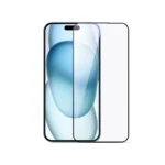 Joyroom Jr-Mlg0286 2.5D Anti-Blue Light + Dustproof Tempered Glass With Black Frame iPhone 16 Plus/15 Plus