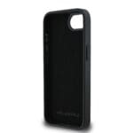 Karl Lagerfeld Fixed Glitter Metal K&CH Black Kryt iPhone 16e