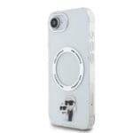 Karl Lagerfeld IML Karl and Choupette MagSafe Transparent Kryt iPhone 16e