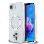 Karl Lagerfeld IML Karl and Choupette MagSafe Transparent Kryt iPhone 16e