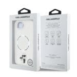 Karl Lagerfeld IML Karl and Choupette MagSafe Transparent Kryt iPhone 16e