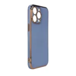 Lighting Color Gold Frame Gel Cover Blue Kryt Samsung Galaxy A12