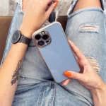 Lighting Color Gold Frame Gel Cover Blue Kryt Samsung Galaxy A12