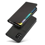 Magnet Card Pouch Wallet Card Holder Black Kryt Samsung Galaxy A12