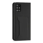 Magnet Card Pouch Wallet Card Holder Black Kryt Samsung Galaxy A12