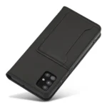 Magnet Card Pouch Wallet Card Holder Black Kryt Samsung Galaxy A12