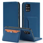 Magnet Card Pouch Wallet Card Holder Blue Kryt Samsung Galaxy A13 5G