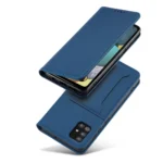 Magnet Card Pouch Wallet Card Holder Blue Kryt Samsung Galaxy A13 5G