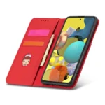 Magnet Card Pouch Wallet Card Holder Red Kryt Samsung Galaxy A13 5G