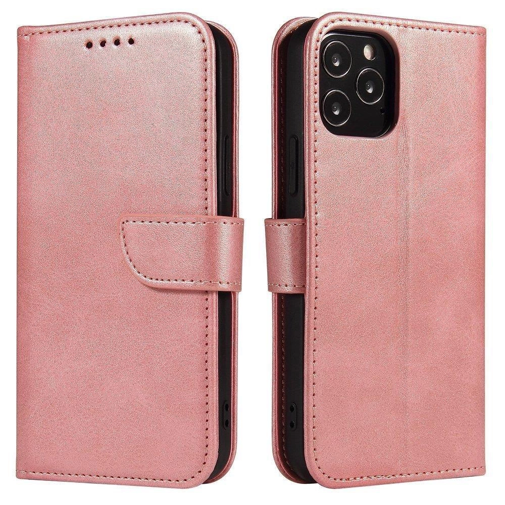 Magnet Elegant Cover With A Flap And Stand Function (166.5) Pink Kryt Samsung Galaxy A03s