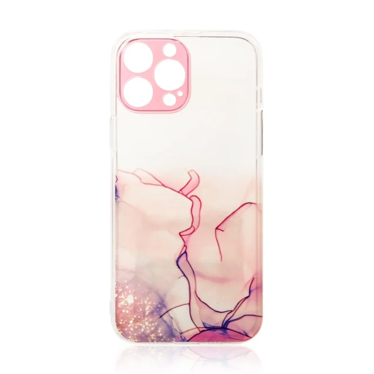 Marble Cover Gel Cover Marble Pink Kryt Samsung Galaxy A12