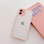 Milky Silicone Flexible Translucent Pink Kryt Samsung Galaxy A72