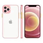 Milky Silicone Flexible Translucent Pink Kryt Samsung Galaxy A72
