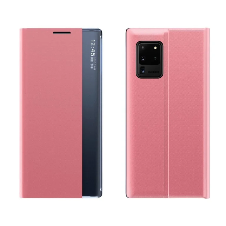 New Sleep Bookcase Type With Kickstand Function Pink Kryt Samsung Galaxy A72