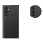 New Sleep Flip Cover With Stand Function Black Kryt Samsung Galaxy A26 5G