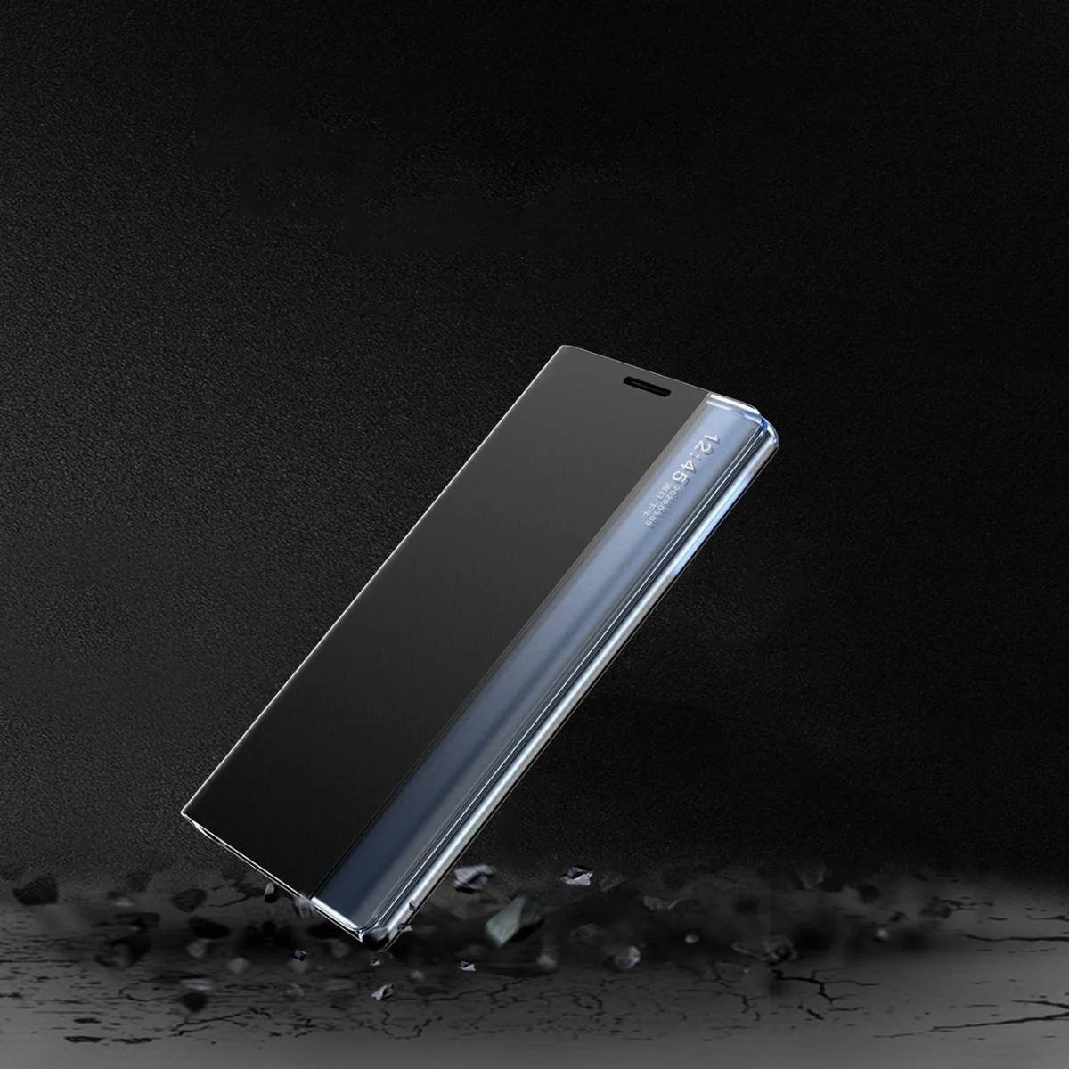 New Sleep View With Flap And Stand Black Kryt Samsung Galaxy A35 5G