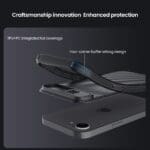 Nillkin CamShield PRO Magnetic Apple Black Kryt iPhone 16e