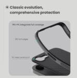 Nillkin Super Frosted PRO Magnetic Apple Black Kryt iPhone 16e