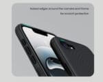 Nillkin Super Frosted PRO Magnetic Apple Black Kryt iPhone 16e