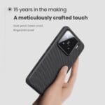 Nillkin Super Frosted PRO Magnetic Black Kryt Xiaomi 15