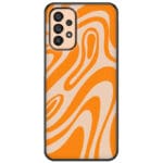Orange Waves Kryt Samsung Galaxy A53 5G