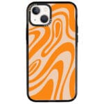 Orange Waves Kryt iPhone 14 Plus