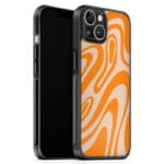 Orange Waves Kryt iPhone 12 Mini