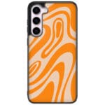 Orange Waves Kryt Samsung Galaxy S23