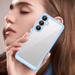Outer Space Cover With Flexible Frame Blue Kryt Samsung Galaxy A36 5G