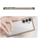 Outer Space Cover With Flexible Frame Semi-Transparent, Black Kryt Samsung Galaxy A36 5G