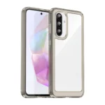 Outer Space Cover With Flexible Frame Semi-Transparent, Black Kryt Samsung Galaxy A56 5G