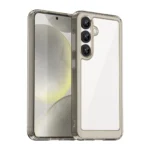 Outer Space Edge Flexible Frame Cover Translucent, Black Kryt Samsung Galaxy S25