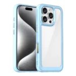 Outer Space Flexible Frame Cover Blue Kryt iPhone 16e