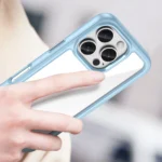Outer Space Flexible Frame Cover Blue Kryt iPhone 16e
