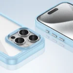 Outer Space Flexible Frame Cover Blue Kryt iPhone 16e