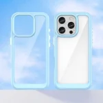 Outer Space Flexible Frame Cover Blue Kryt iPhone 16e