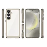 Outer Space Flexible Frame Cover Translucent Black Kryt iPhone 16e