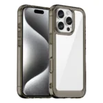 Outer Space Flexible Frame Cover Translucent Black Kryt iPhone 16e