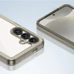 Outer Space Flexible Frame Cover Translucent Black Kryt iPhone 16e