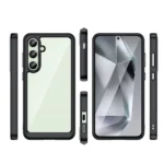 Outer Space With Gel Frame Black Kryt Samsung Galaxy S24 Fe